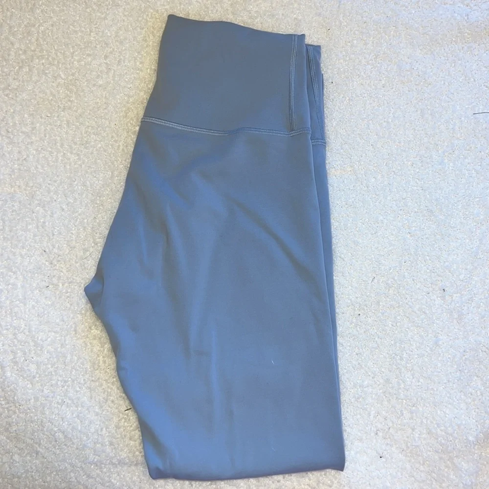 lululemon athletica Slate-Blue Mid-Rise Leggings